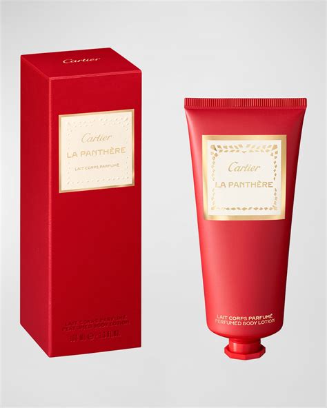 cartier hand cream|cartier la panthere milk lotion.